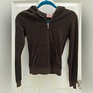Juicy Couture Chocolate Brown Kids Hoodie